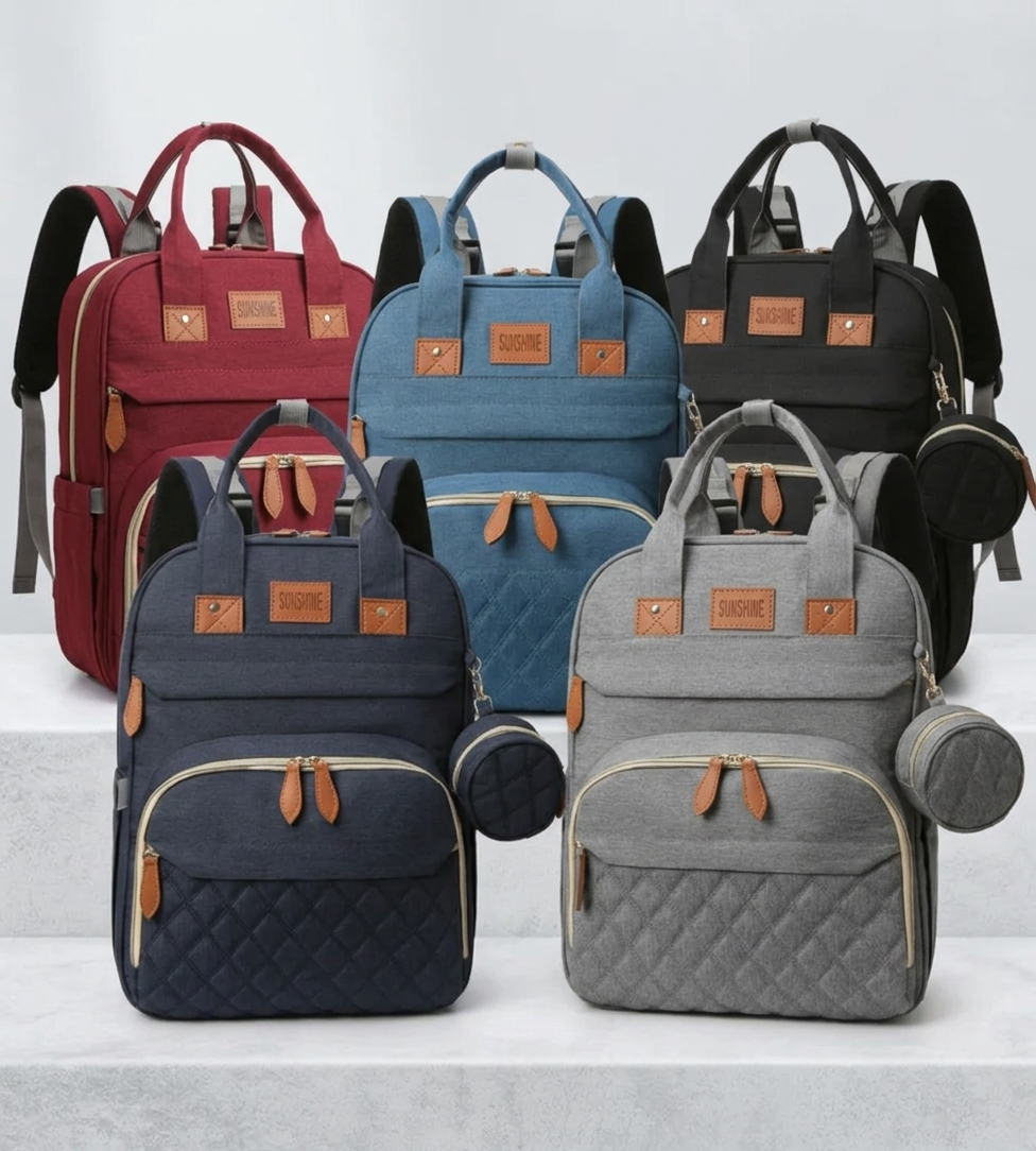 The 3-in-1 Diaper Backpack💫